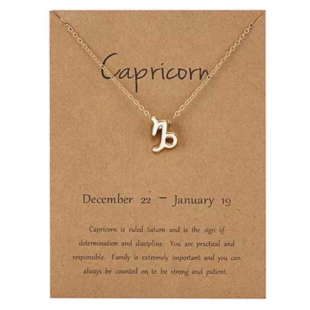 Astrology Necklace ( Capricorn )